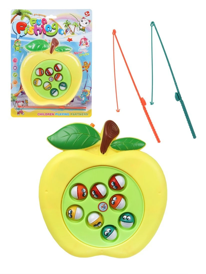 Настольная игра "Рыбалка", звук, в комплекте: предметы: 11 штук