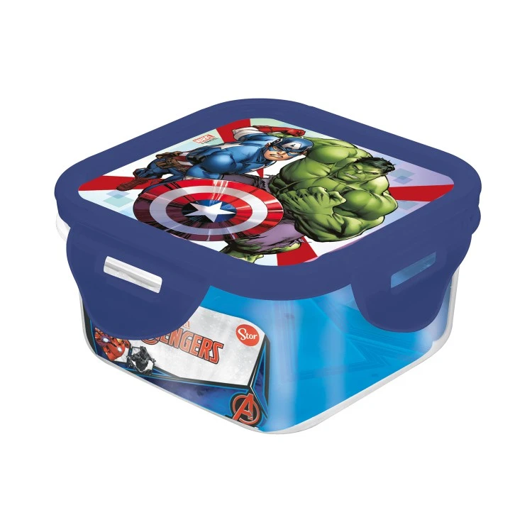 Контейнер пластиковый (квадратный, 290 мл) Мстители Раскат грома Контейнер пластиковый (квадратный, 290 мл) Мстители Раскат грома