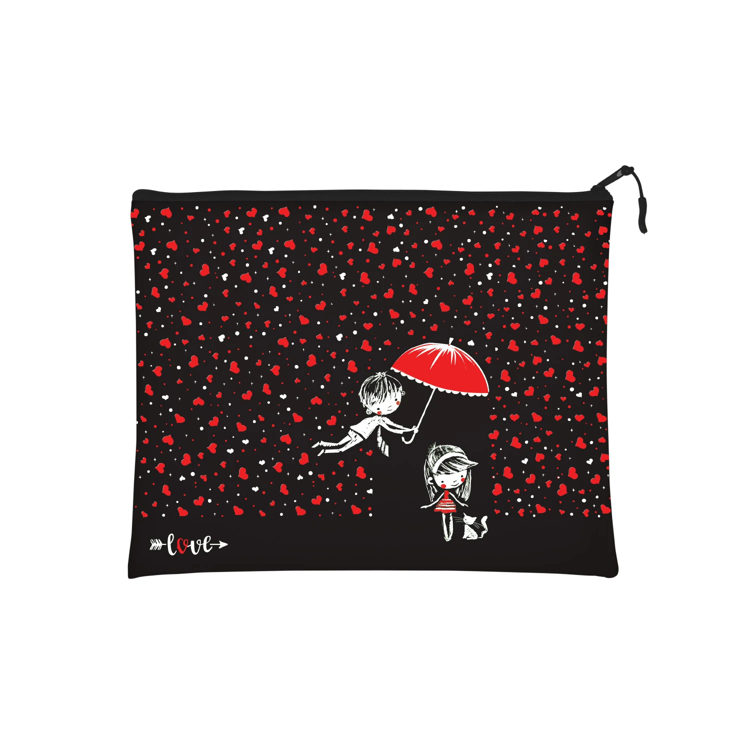 ПАПКА НА МОЛНИИ ЧЕРНАЯ "РОМАНТИКА", СИЛИКОН, Ф.А4. 34 х 26 СМ ПАПКА НА МОЛНИИ ЧЕРНАЯ "РОМАНТИКА", СИЛИКОН, Ф.А4. 34 х 26 СМ