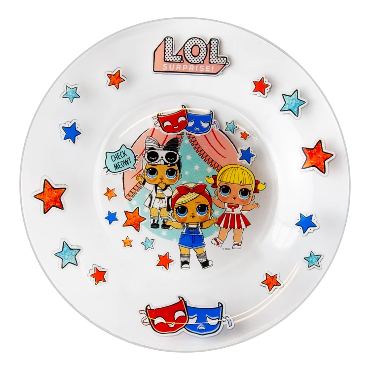 L.O.L. Surprise! Тарелка, 19,5 см, стекло
