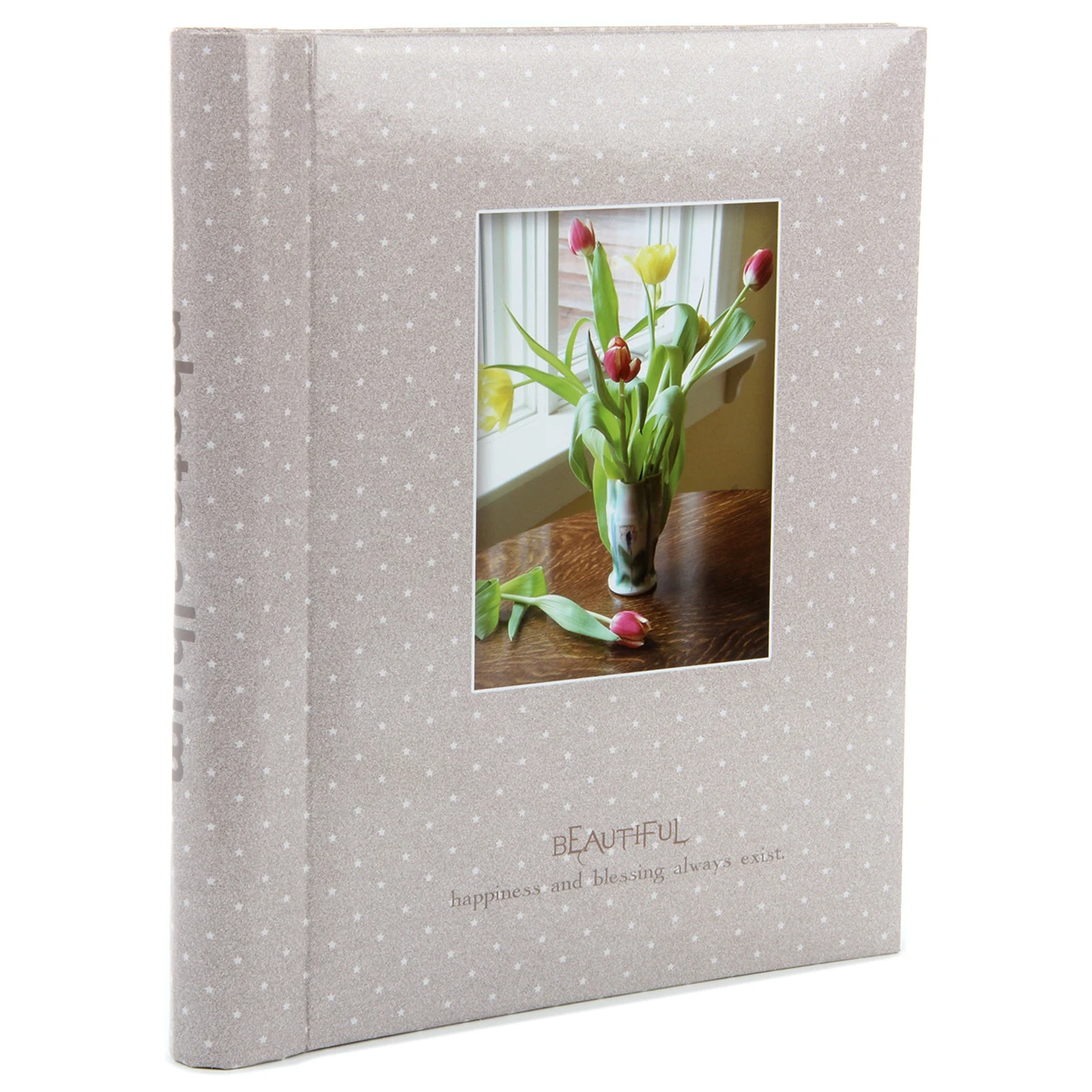 Фотоальбом 30 "магнитных"листов 23X28см, пер-т внутр.спираль