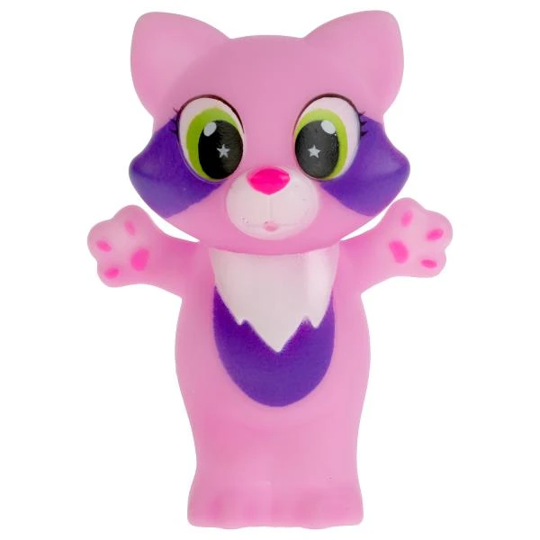 Игрушка для ванны енотик 9 см, в сетке, КАПИТОШКА