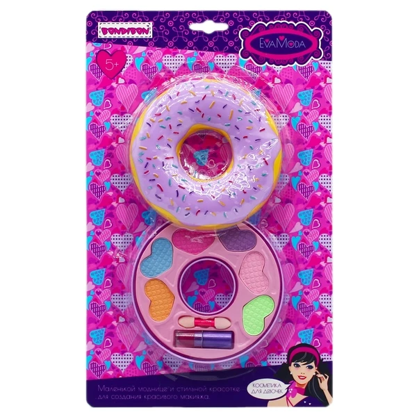 Набор детской декоративной косметики Bondibon Eva Moda, CRD 19,5x33,5x3,2 см; Набор детской декоративной косметики Bondibon Eva Moda, CRD 19,5x33,5x3,2 см;