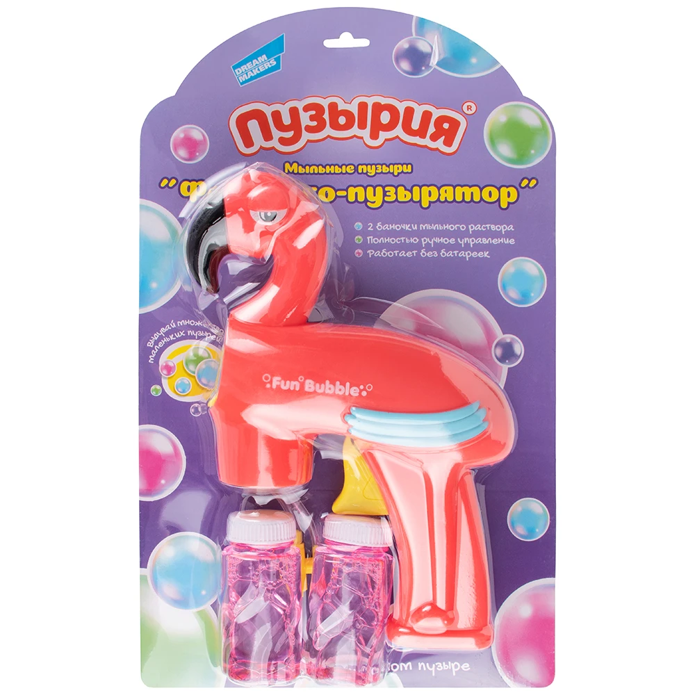 Мыльные пузыри «Фламинго-пузырятор» Мыльные пузыри «Фламинго-пузырятор»