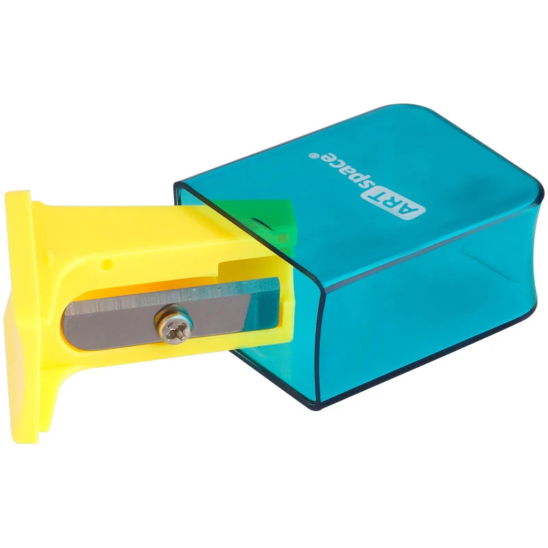 Точилка пластиковая ArtSpace "Case", 1 отверстие, с контейнером, Точилка пластиковая ArtSpace "Case", 1 отверстие, с контейнером,