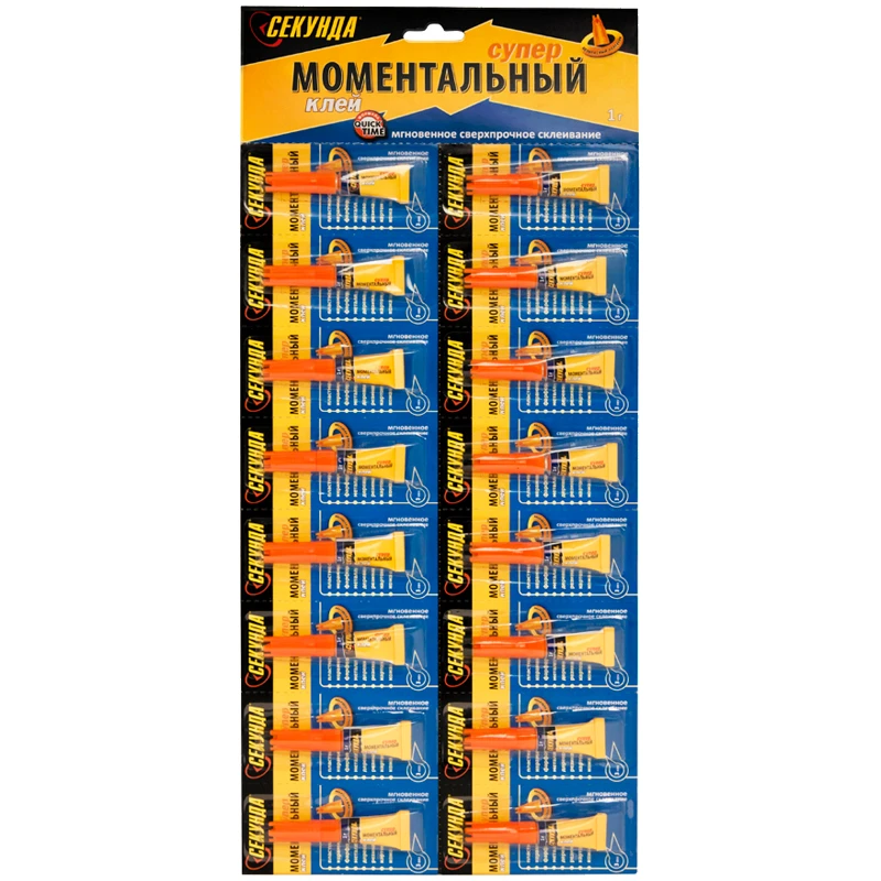 Клей Секунда, моментальный, 1г Клей Секунда, моментальный, 1г