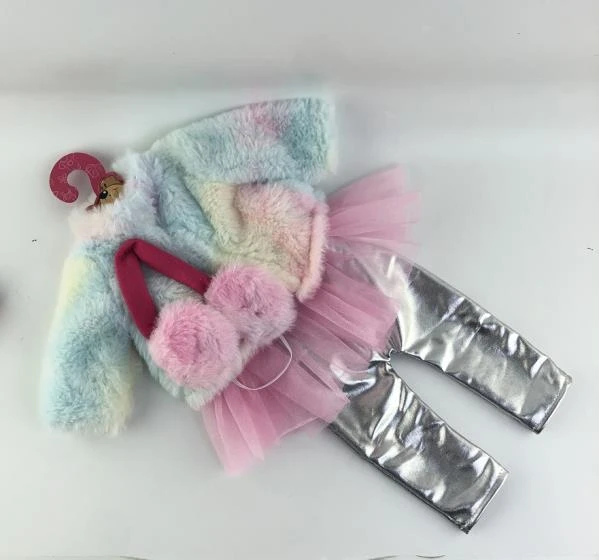 Одежда для кукол 40-46 см, на плечиках в пакете КАРАПУЗ