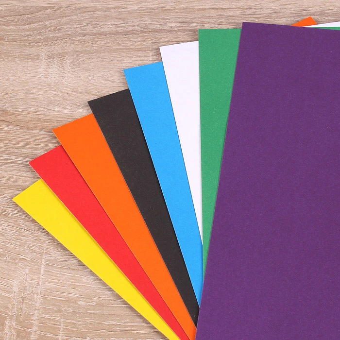 Картон цветной А4 8л. 8цв. "Осенний букет" в папке