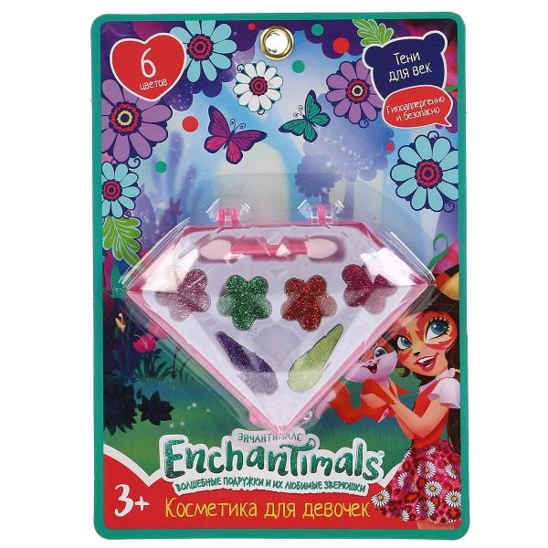 Косметика для девочек ЭНЧЕНТИМАЛС тени, блистер МИЛАЯ ЛЕДИ