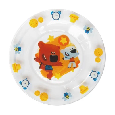 Тарелка «Мимимишки» Кеша и Тучка, 19,5 см, стекло