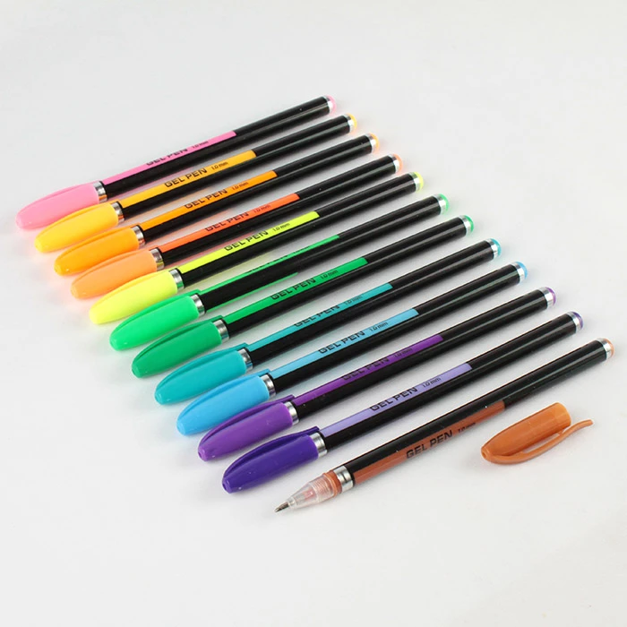 Набор ручек гелевых 12цв. "Darvish" неон Набор ручек гелевых 12цв. "Darvish" неон