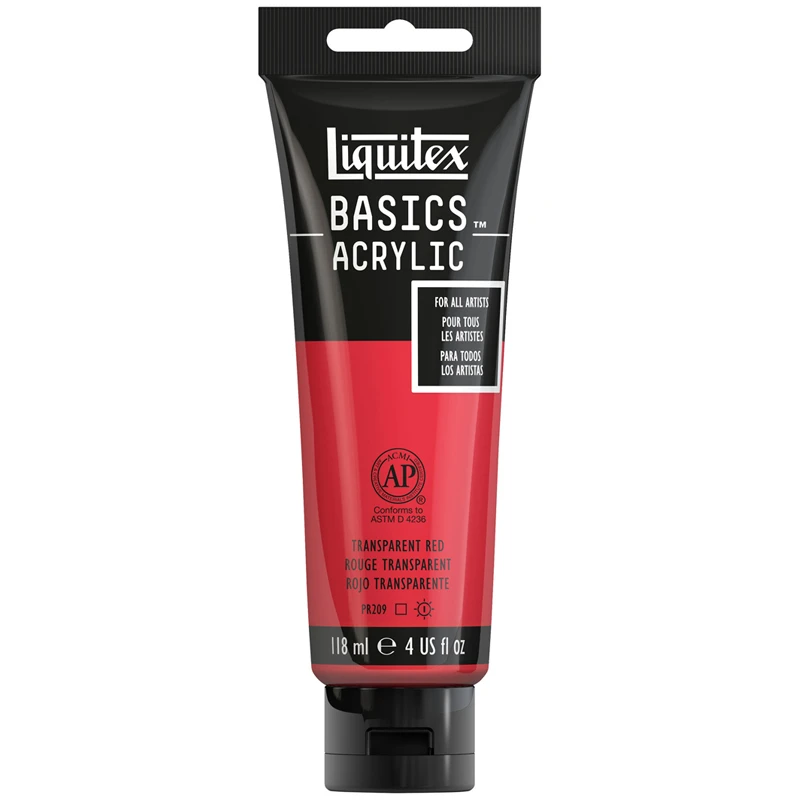 Краска акриловая художественная Liquitex "Basics", 118мл, туба, 047 Краска акриловая художественная Liquitex "Basics", 118мл, туба, 047