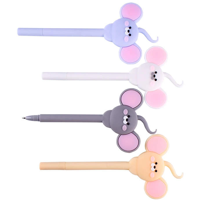 Ручка шариковая синяя "Мышка" ассорти Ручка шариковая синяя "Мышка" ассорти