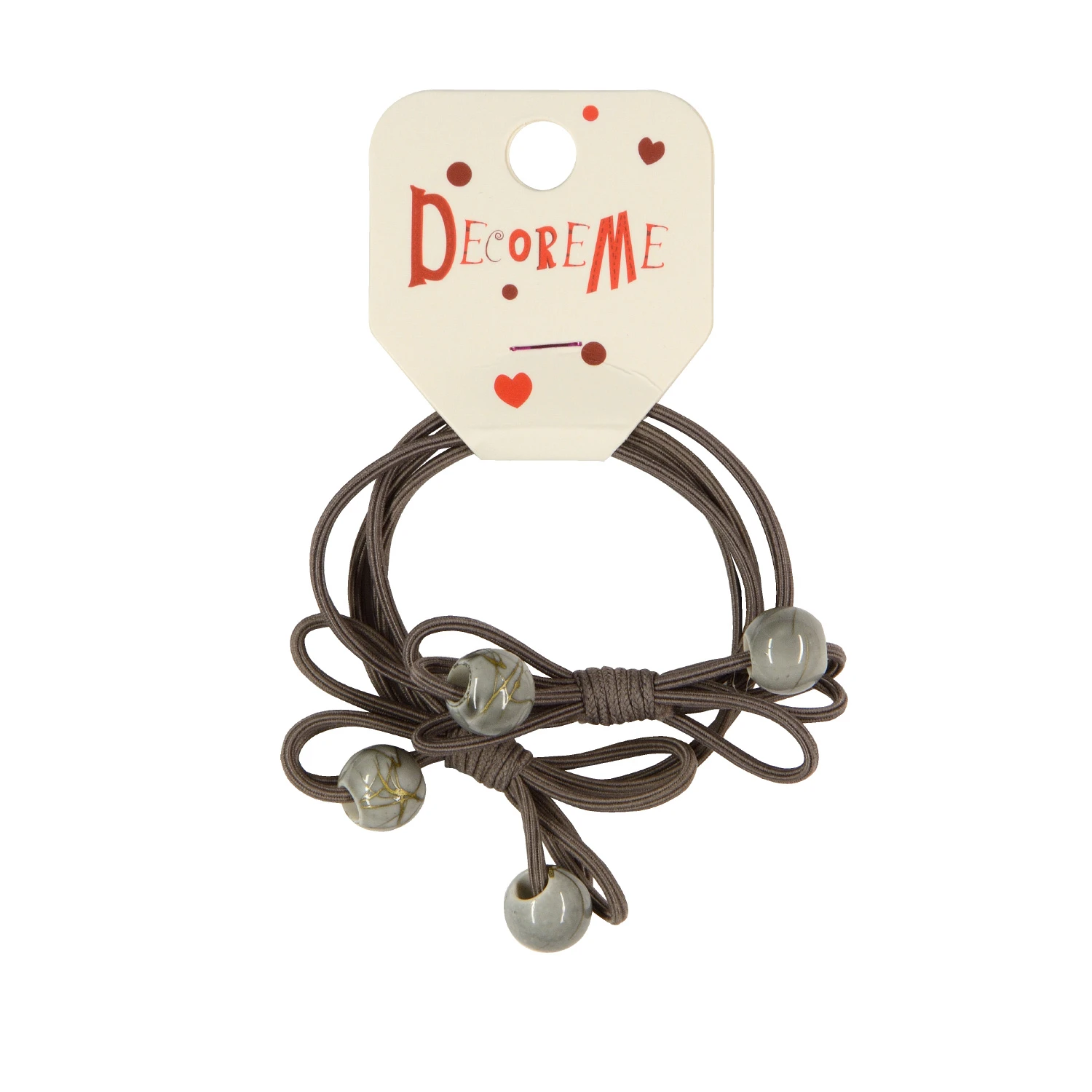 РЕЗИНКА ДЛЯ ВОЛОС 2 ШТ, 5 ЦВЕТОВ