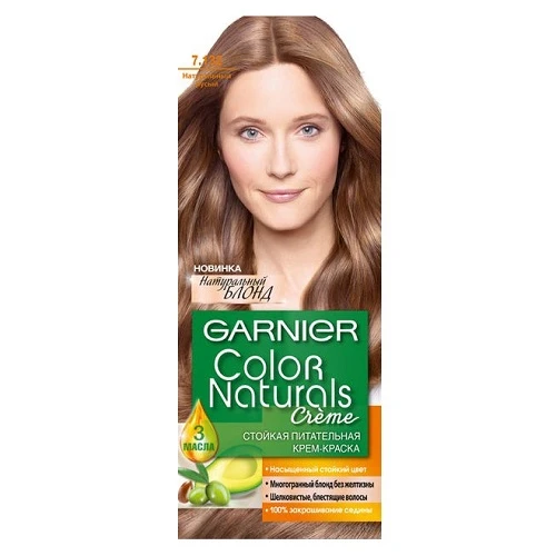 Краска для волос Color Naturals №7.132 Натуральный русый, 1 шт Краска для волос Color Naturals №7.132 Натуральный русый, 1 шт