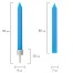Набор свечей для торта 20 шт., 8 см, с держателями, голубые, ЗОЛОТАЯ СКАЗКА, в