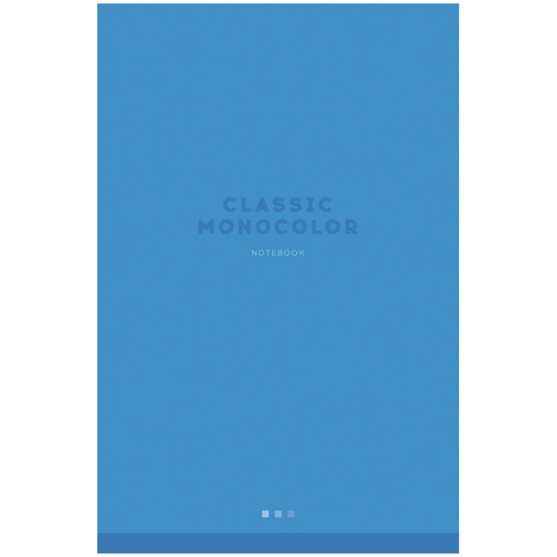 Блокнот А5 80л. на скрепке ArtSpace "Monocolor. Blue"