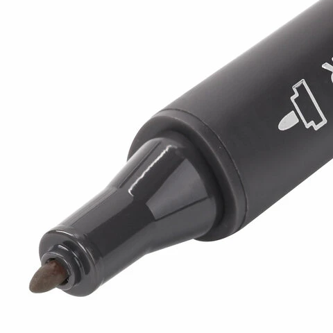 Маркер для скетчинга двусторонний 1 мм - 6 мм BRAUBERG ART CLASSIC, ТЕПЛЫЙ СЕРЫЙ Маркер для скетчинга двусторонний 1 мм - 6 мм BRAUBERG ART CLASSIC, ТЕПЛЫЙ СЕРЫЙ