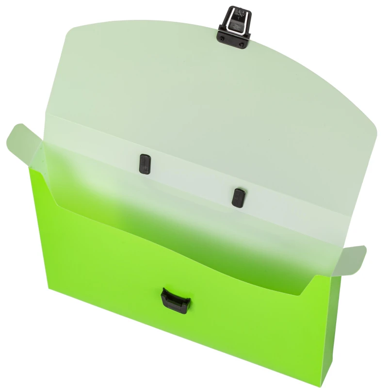 Папка-портфель 1 отделение Attache Neon, зеленый Папка-портфель 1 отделение Attache Neon, зеленый