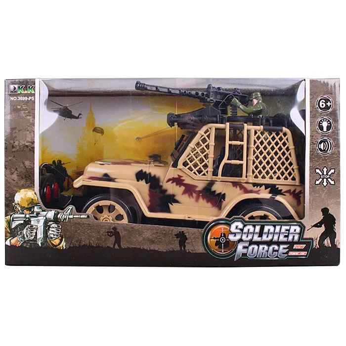 Машина "Военная" на р/у цвет ассорти Машина "Военная" на р/у цвет ассорти