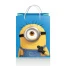 Minions 2. Пакет подарочный малый (голубой), 180*223*100 мм (3D дизайн)