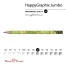 КАРАНДАШ ЧЕРНОГРАФИТОВЫЙ "HappyGraphix Jumbo. Avocado style. Yoga