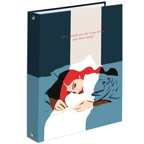 Тетрадь на кольцах А5 175х215 мм, 120 л., твердый картон, клетка, BRAUBERG,