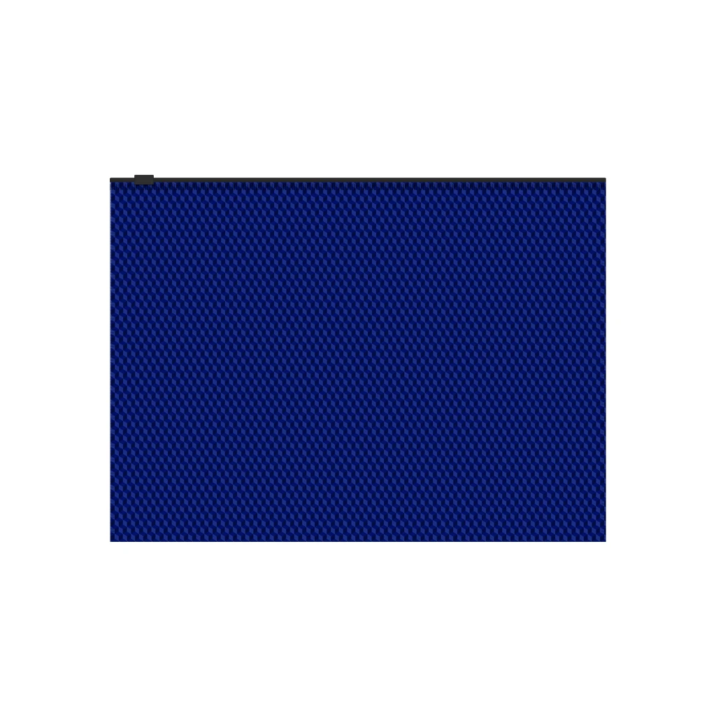 Zip-пакет пластиковый Erich Krause® Diamond Total Blue, A4, полупрозрачный,