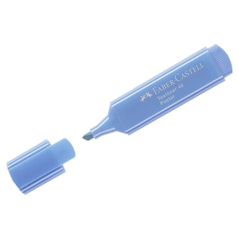 Текстовыделитель Faber-Castell "46 Pastel", ультрамарин, 1-5мм