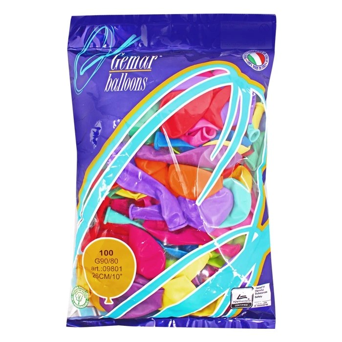 Шар воздушный 10" Пастель ассорти