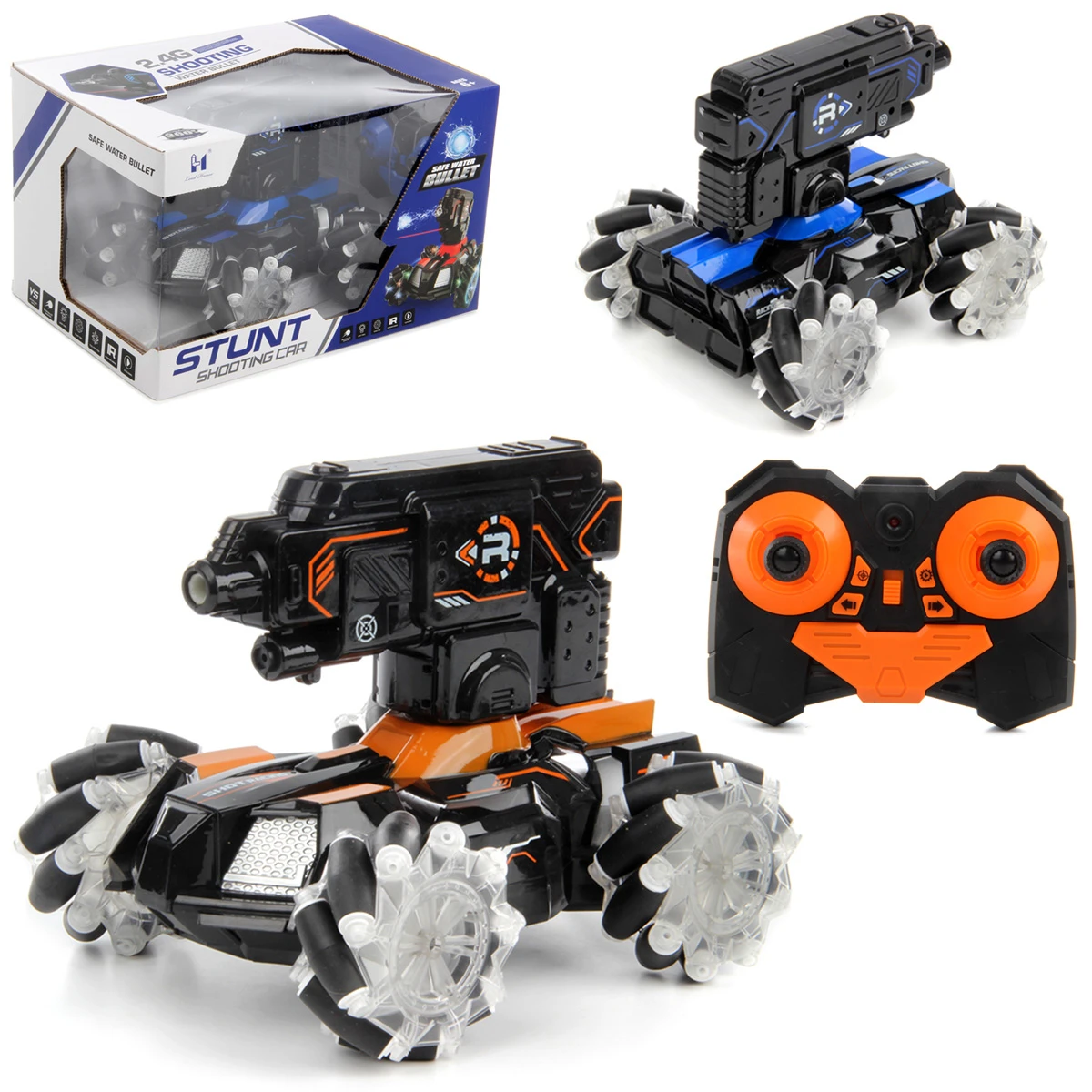 Машина с водными пулями на радиоуправлении, 32х22,5х20, коробка Машина с водными пулями на радиоуправлении, 32х22,5х20, коробка