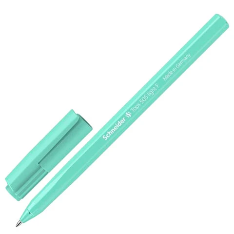 Ручка шариковая SCHNEIDER (Германия) "Tops 505 F" Light Pastel, СИНЯЯ, Ручка шариковая SCHNEIDER (Германия) "Tops 505 F" Light Pastel, СИНЯЯ,