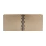 SKETCHBOOK BV,180х155 мм, 120 Л. КРАФТ 70 гр. НА ГРЕБНЕ (4 ВИДА)