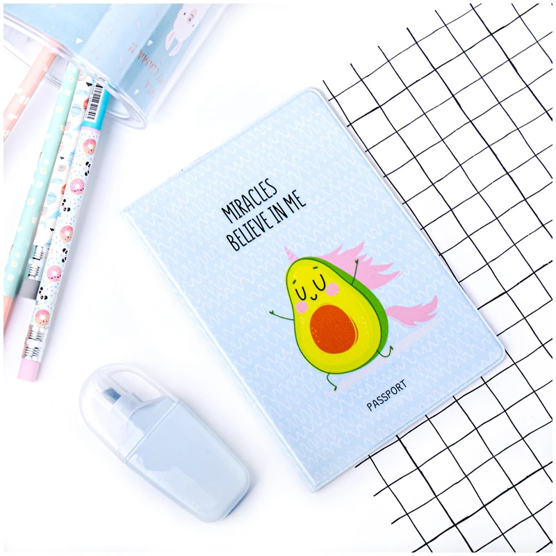 Обложка для паспорта MESHU "Avacado", ПВХ, 2 кармана Обложка для паспорта MESHU "Avacado", ПВХ, 2 кармана