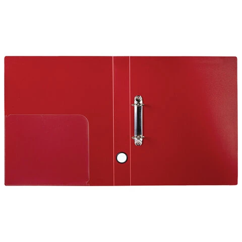 Папка на 2 кольцах BRAUBERG "Стандарт", 40 мм, красная, до 300 листов, Папка на 2 кольцах BRAUBERG "Стандарт", 40 мм, красная, до 300 листов,