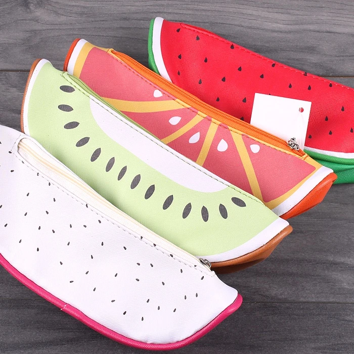 Пенал мягкий тубус "фрукты" "Darvish"