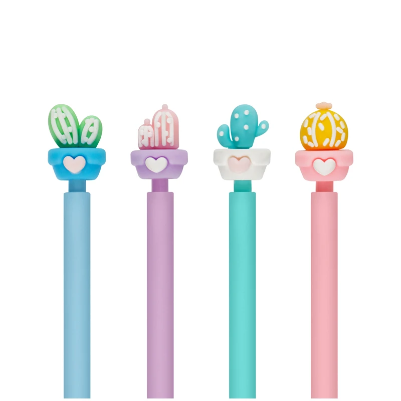 Ручка шариковая автоматическая MESHU "Lovely Cactus", синяя, 0,7мм, Ручка шариковая автоматическая MESHU "Lovely Cactus", синяя, 0,7мм,