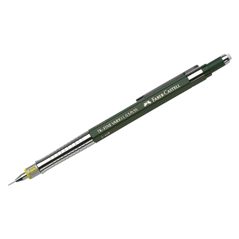 Карандаш механический Faber-Castell "TK-Fine Vario L", HB, 0,35мм, с Карандаш механический Faber-Castell "TK-Fine Vario L", HB, 0,35мм, с