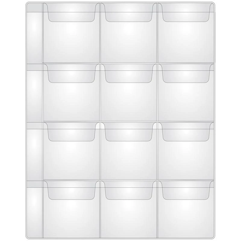 Лист для альбома "Optima" на 12 монет 60*60: 220192