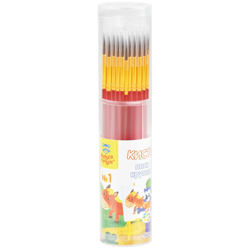 Кисть пони, Мульти-Пульти, круглая №01 Кисть пони, Мульти-Пульти, круглая №01