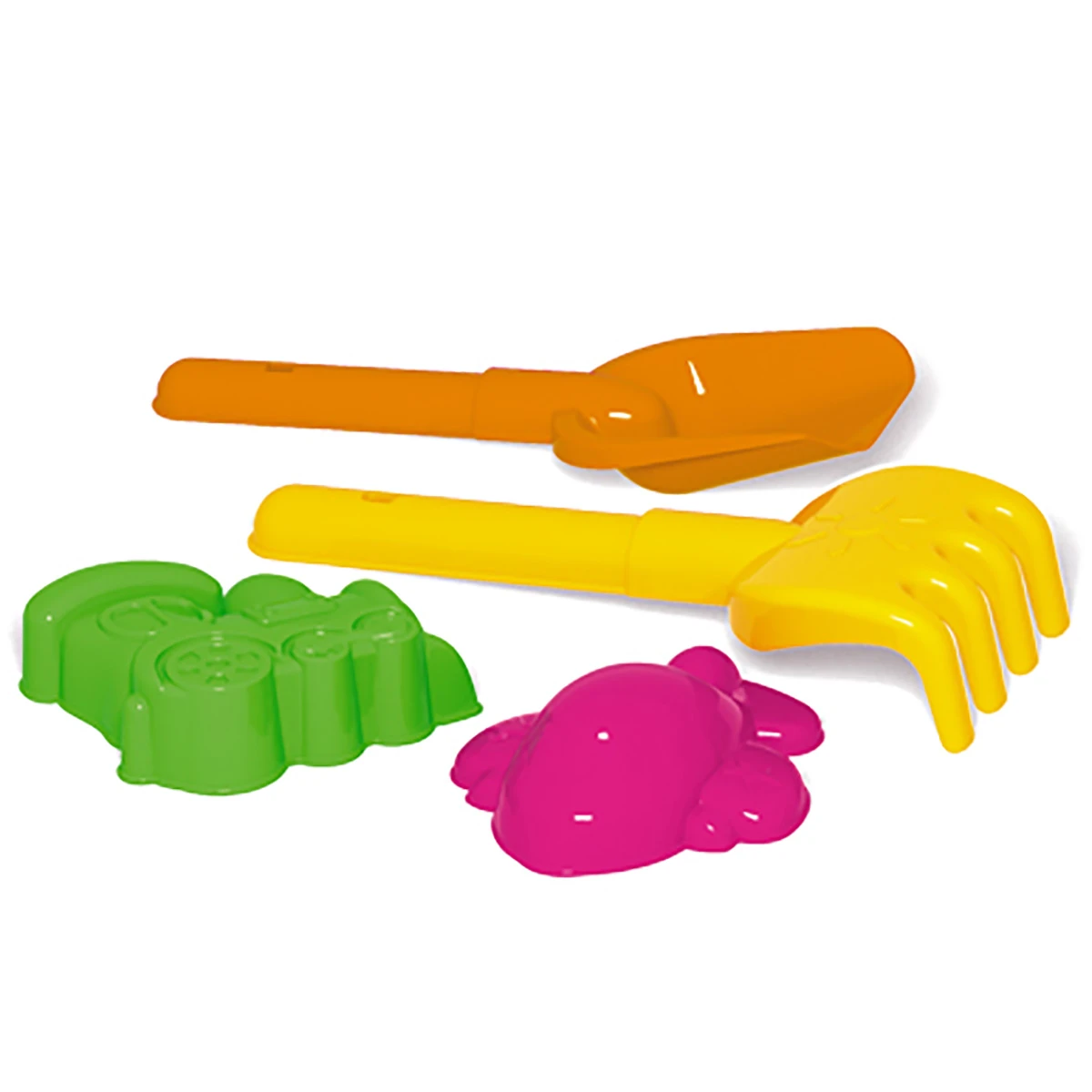 Арт.01817 Песочный набор № 117 совок 19 см, грабли 19см, 2 формочки, (цвет в Арт.01817 Песочный набор № 117 совок 19 см, грабли 19см, 2 формочки, (цвет в