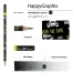 КАРАНДАШ ЧЕРНОГРАФИТОВЫЙ "HappyGraphix. Машины. Цвет салатовый" НВ