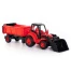 Трактор "Чемпион" с ковшом и полуприцепом (в сеточке)