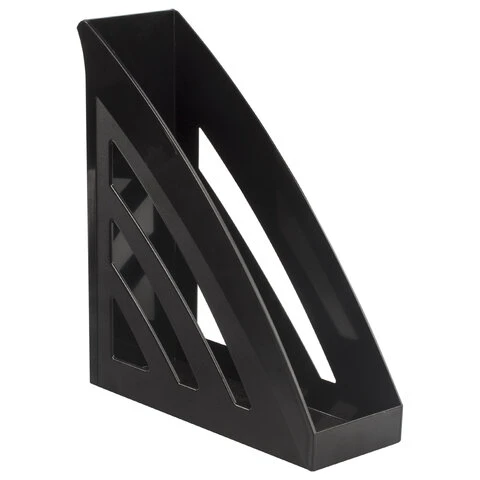 Лоток вертикальный для бумаг BRAUBERG "Office style", 245х90х285 мм,