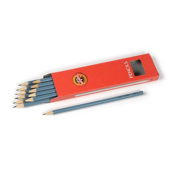 Карандаш чернографитный KOH-I-NOOR 1703-02 НВ заточенный шестигранный серый Карандаш чернографитный KOH-I-NOOR 1703-02 НВ заточенный шестигранный серый
