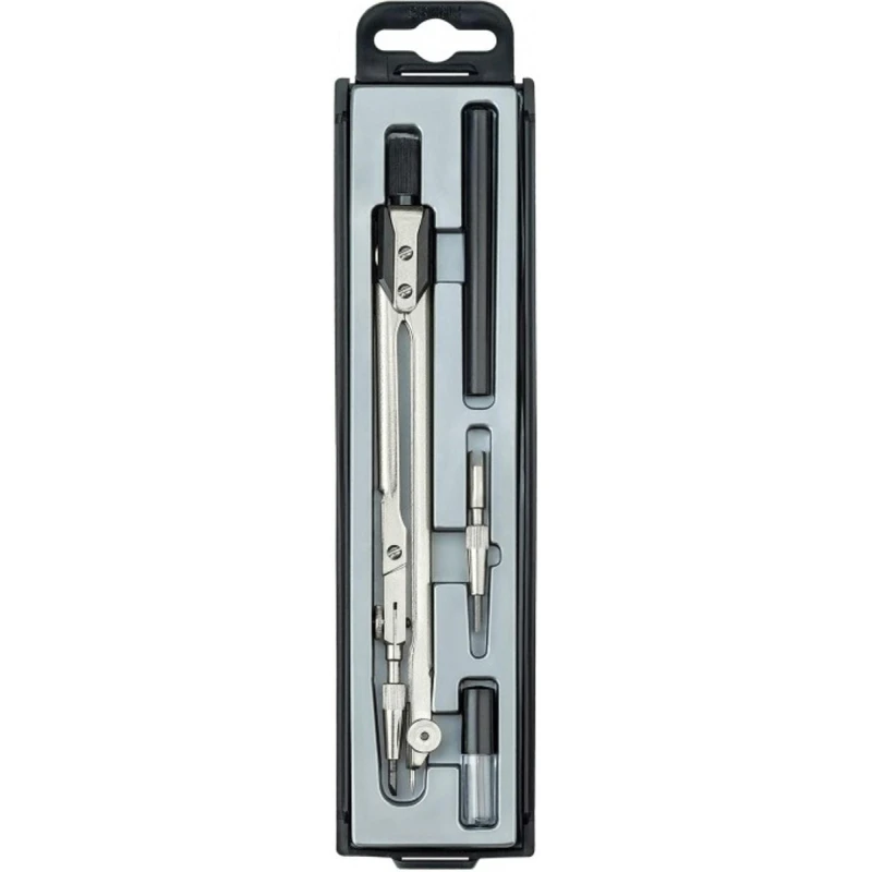 Готовальня Глобус НЧ4-70-40 4пр/наб., циркуль 125мм, пласт. пенал, европодв