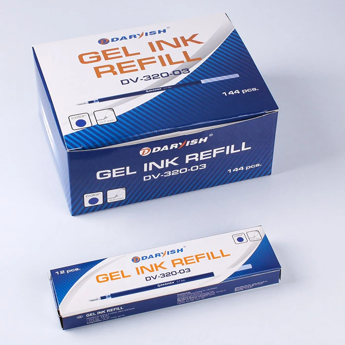 Стержень гелевый синий "Darvish"