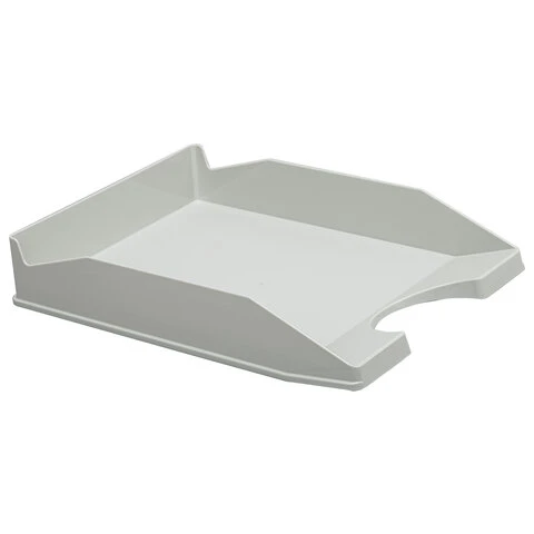 Лоток горизонтальный для бумаг КОМПЛЕКТ 2 шт., BRAUBERG "Modern",