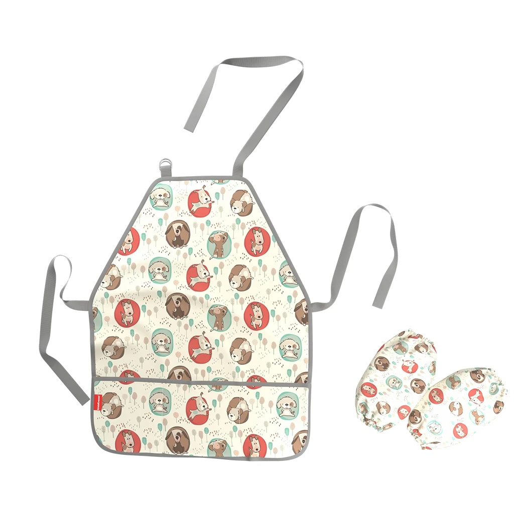 Фартук с нарукавниками Erich Krause Little Dogs Фартук с нарукавниками Erich Krause Little Dogs