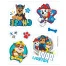 Наклейки - татуировки "Щенячий патруль" 10x16,2 см, 2 листа, дизайн